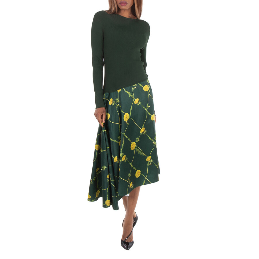 Burberry Dandelion Asymmetric-Skirt Dress - 4