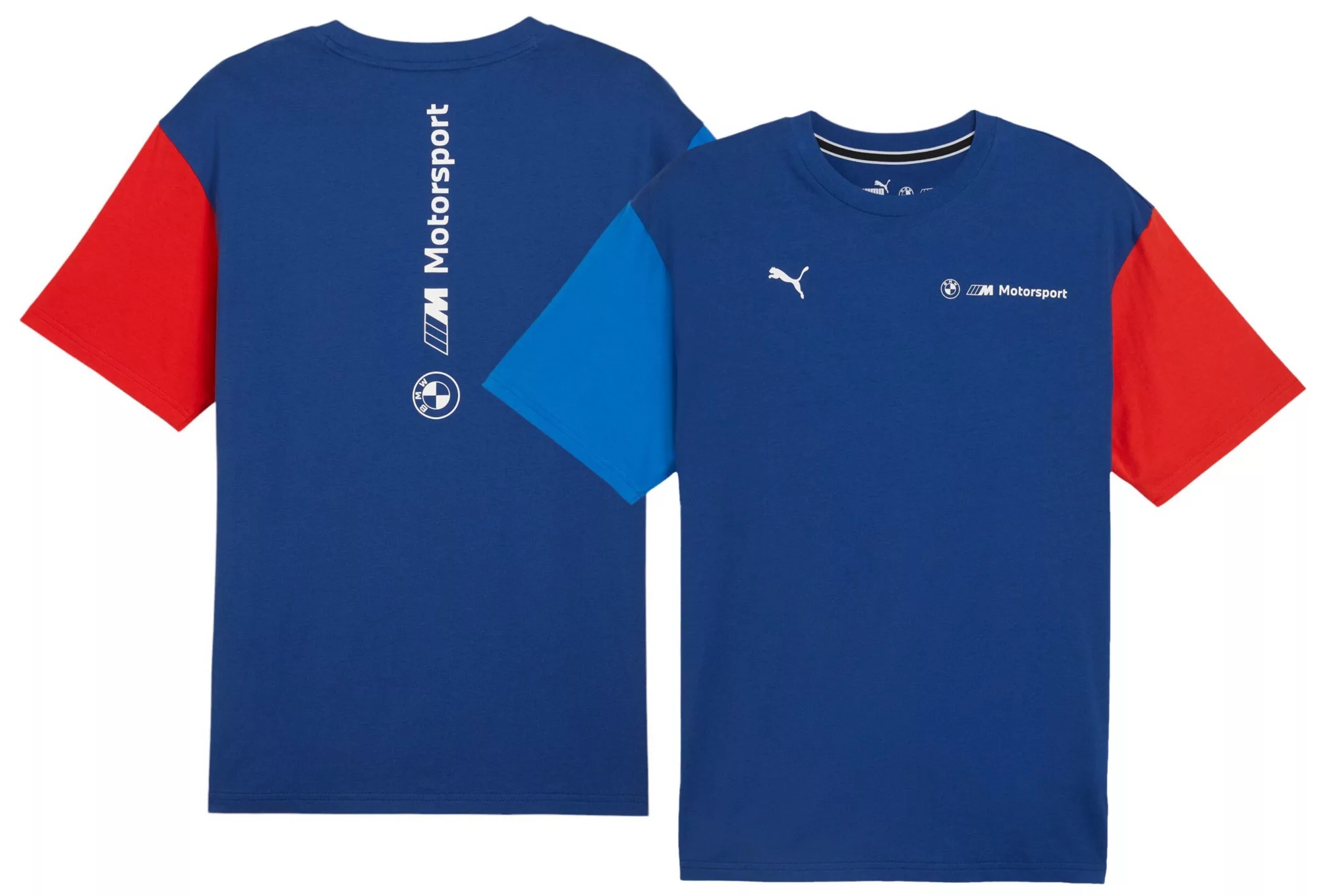 Puma Men's BMW Racing Blue Logo T-Shirt - 1