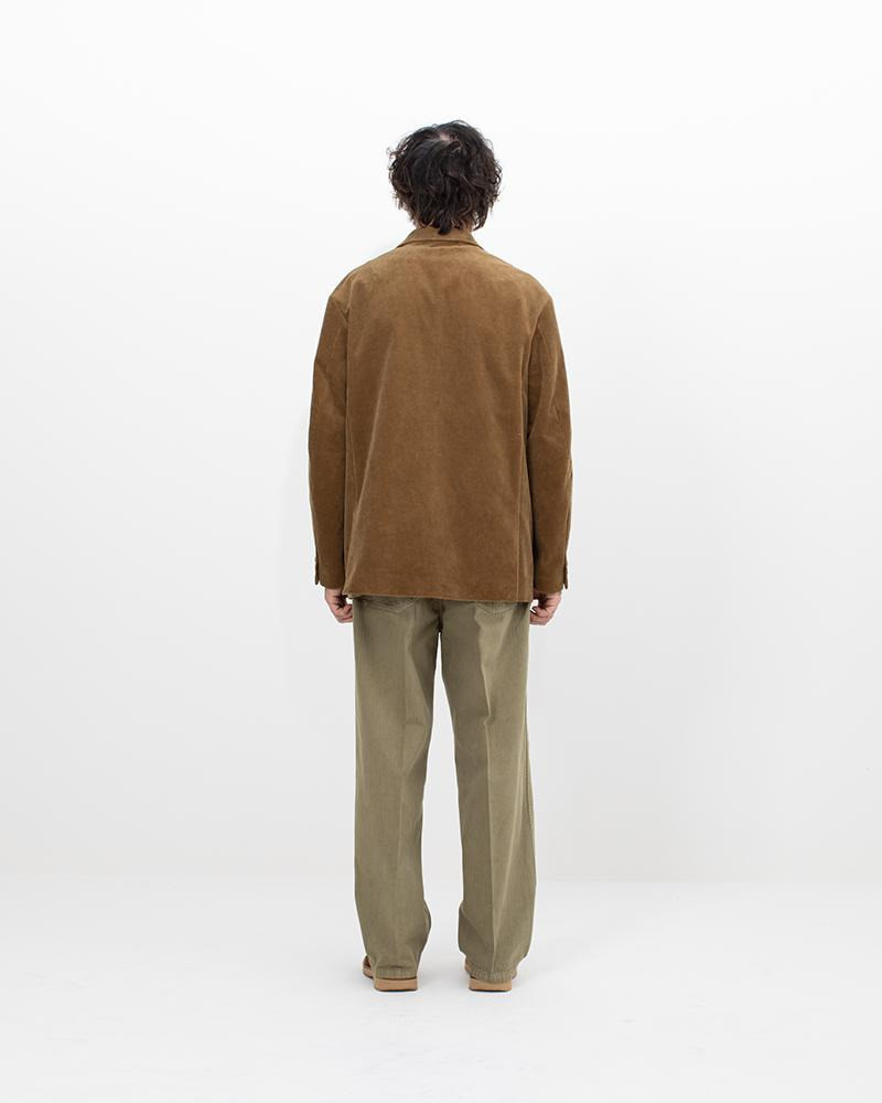 BURNSTONE BLAZER RIDGE CORDS BROWN 3