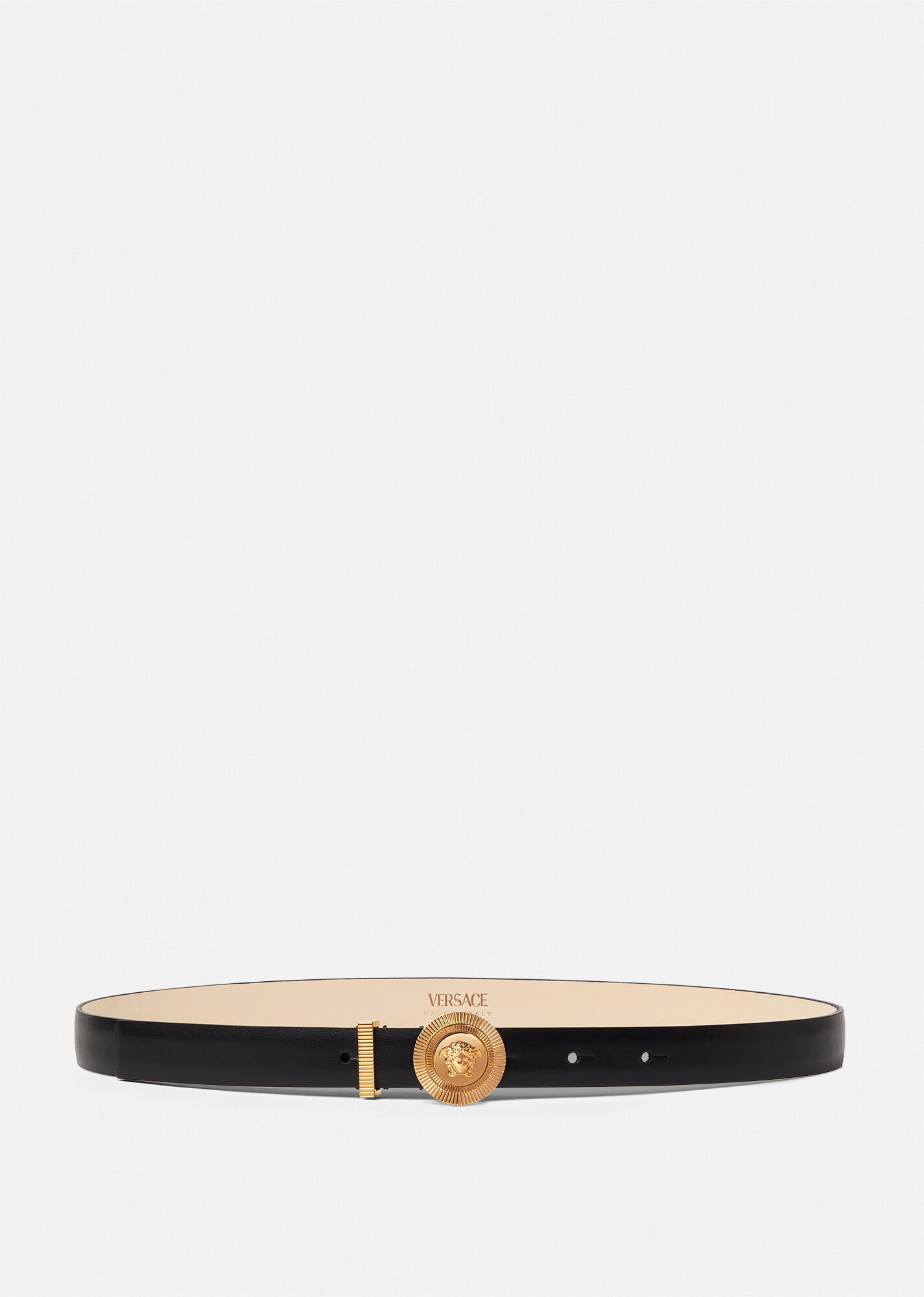 Medusa Biggie Leather Belt 2 cm - 1