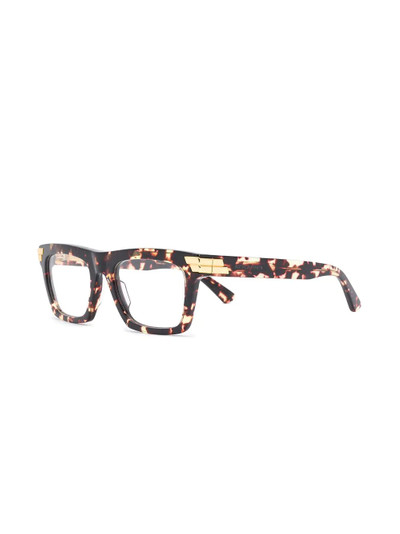 Bottega Veneta rectangular-frame glasses outlook