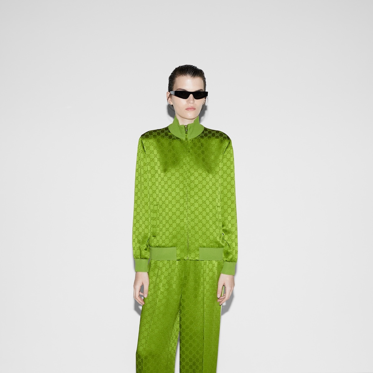 GG jacquard zip jacket - 3