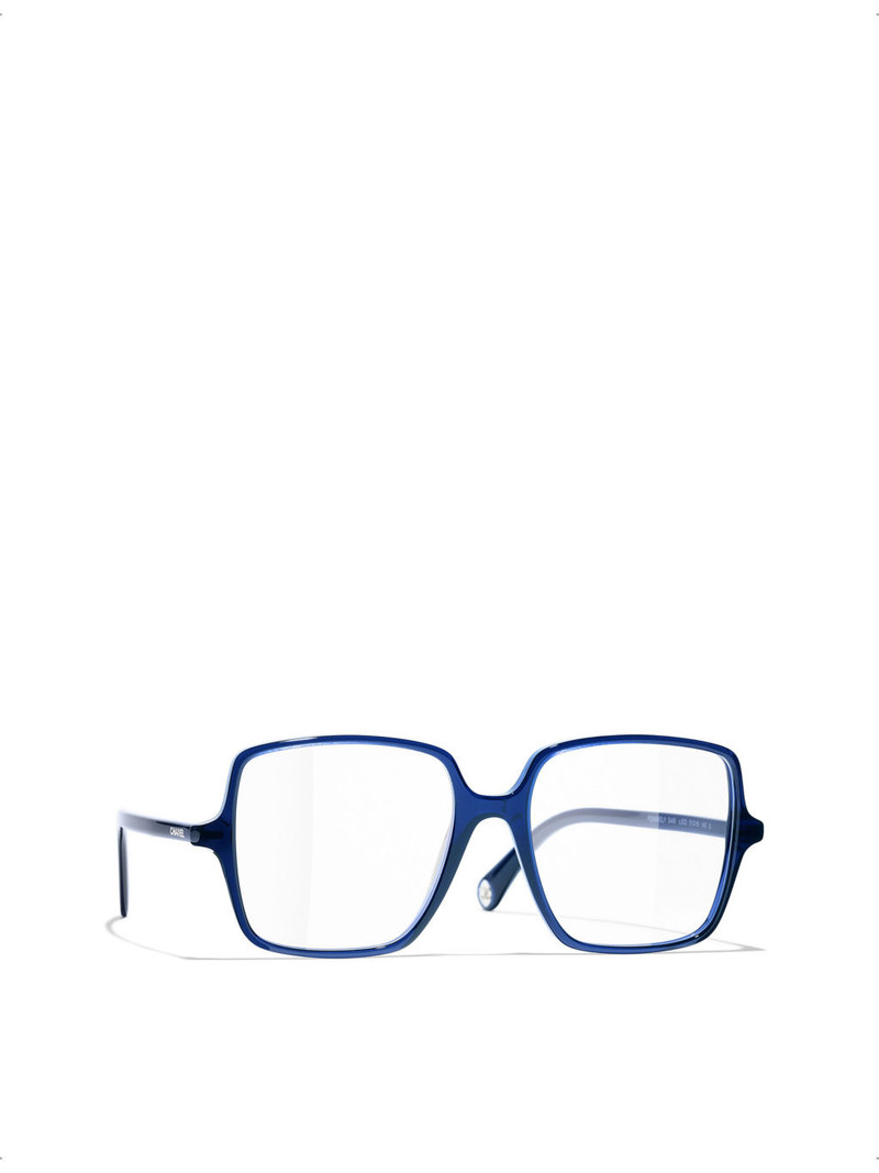 CHANEL CH3448 square-frame acetate glasses outlook