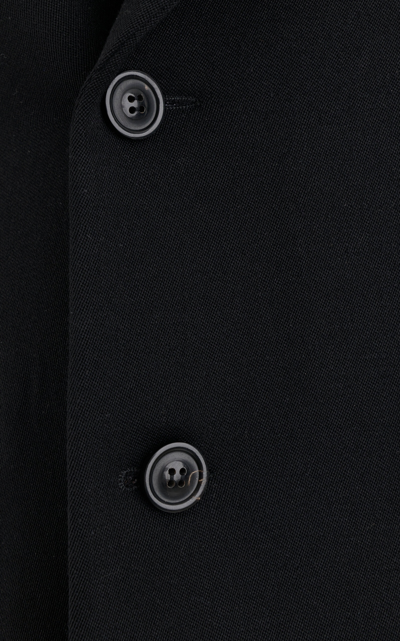 Double-Breasted Wool Blazer black - 5