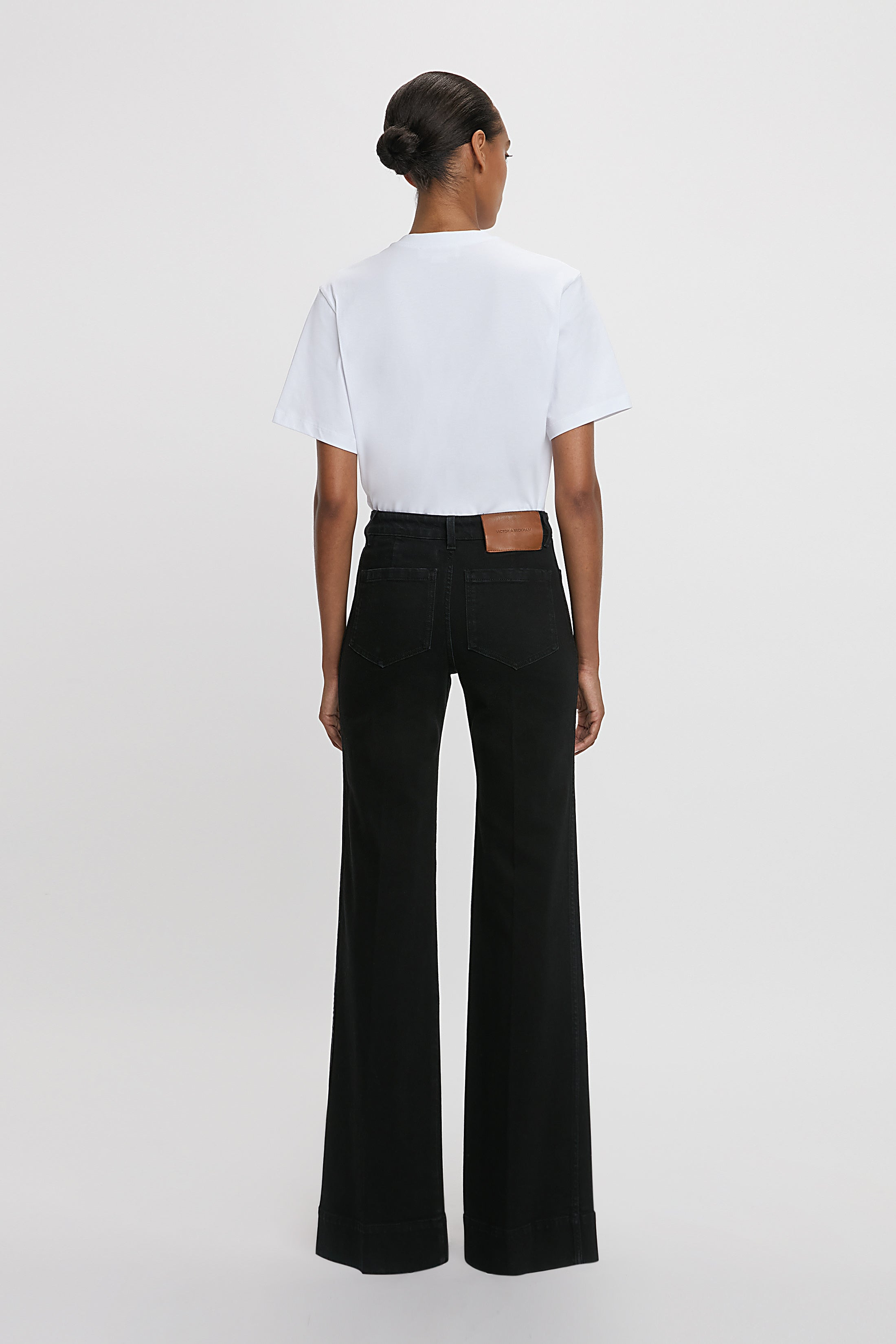 Exclusive Alina High Waisted Jean In Washed Black - 5