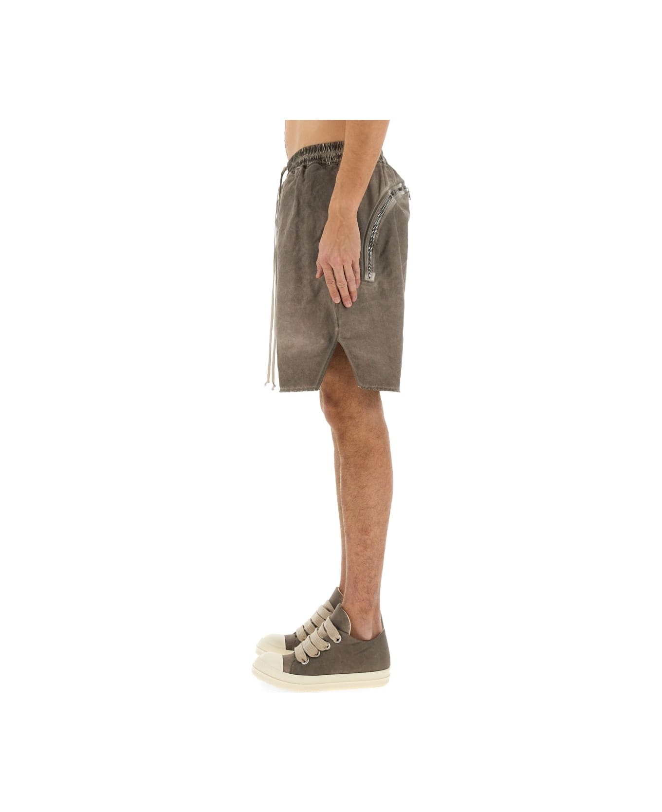 Zippered Bermuda Shorts - 4