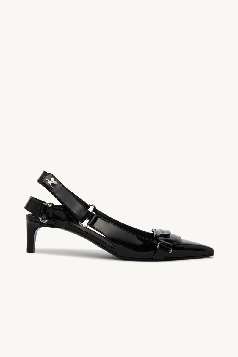 RACER PATENT LEATHER PUMP 1