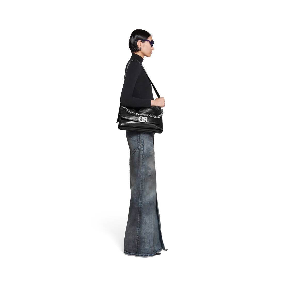 Women's Maxi Skirt in Light Blue - 3