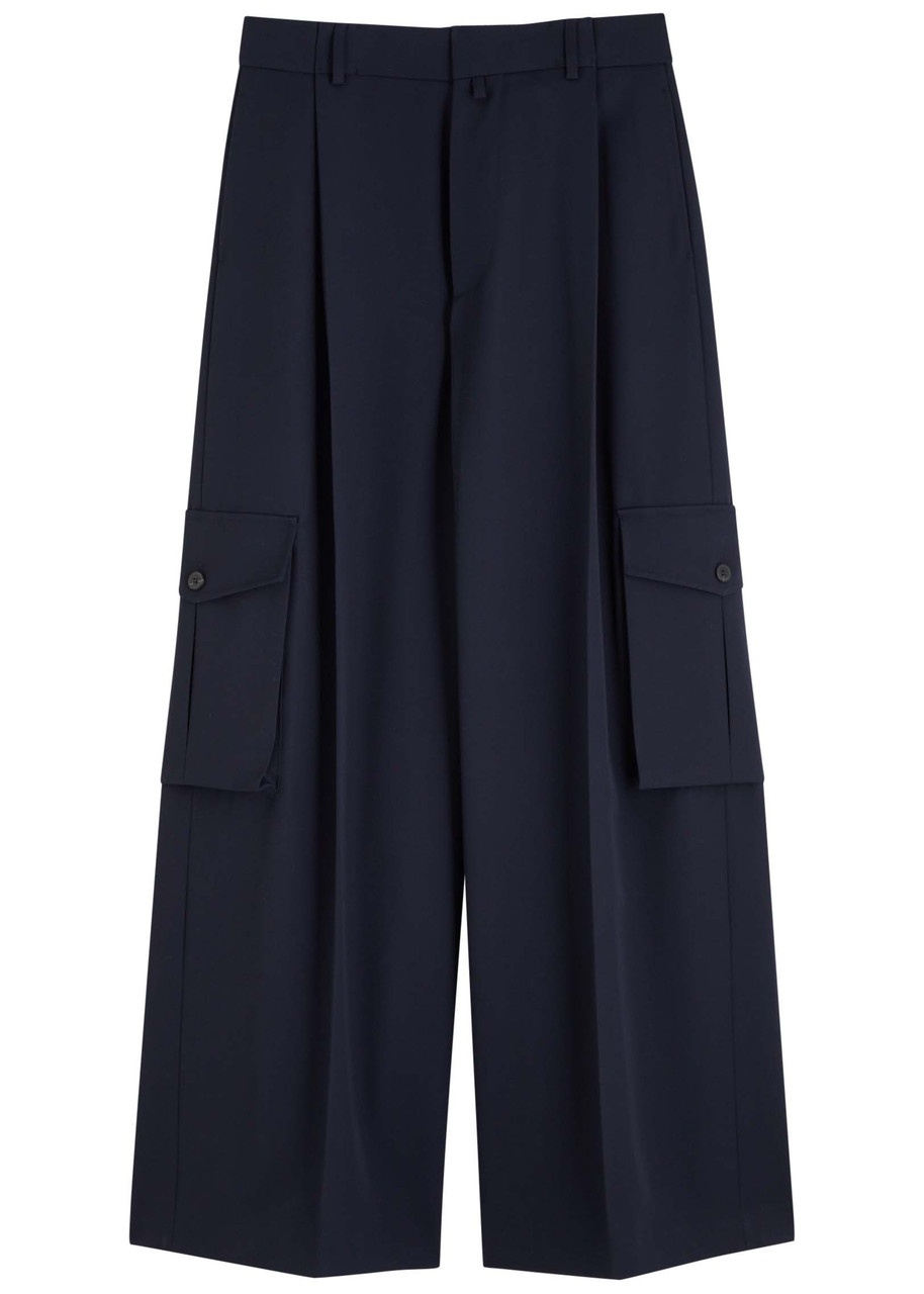 Dries Van Noten Piers Wide-leg Wool Trousers - 1