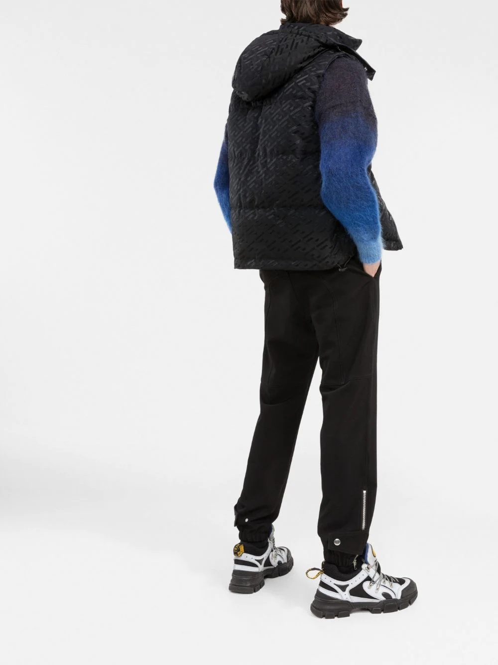 sleeveless padded gilet - 4