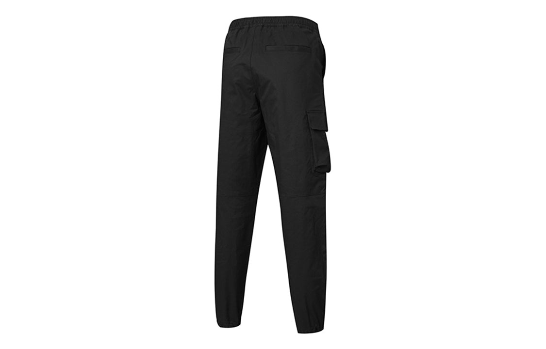 PUMA Outdoor Adventure Cargo Logo Pants 'Black White' 532189-01 - 2