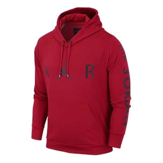 Men's Air Jordan Alphabet Printing Gym Red CK1345-687 - 1