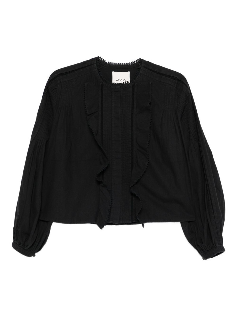 Cubraly ruffled shirt 1