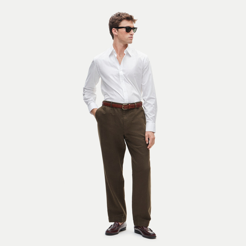 Ludlow Premium cotton dress shirt with point collar 6