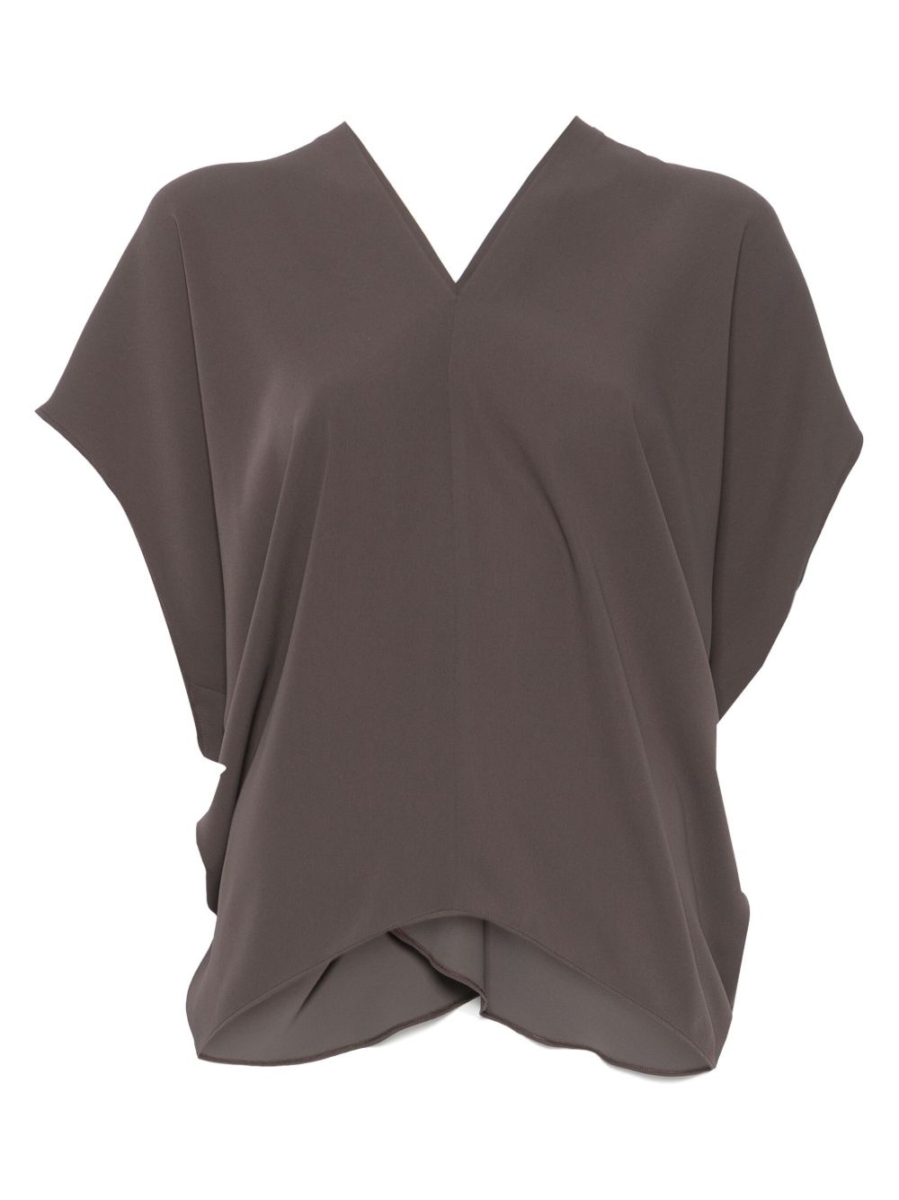 draped blouse - 1