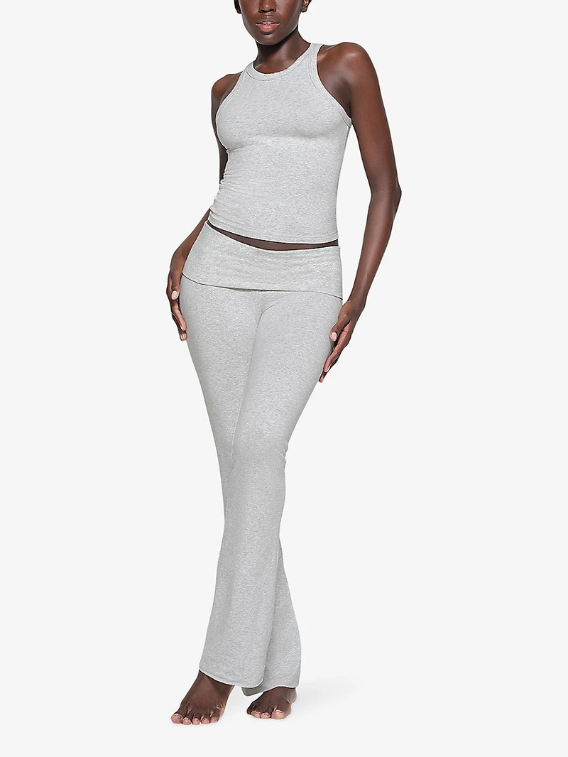 SKIMS High-neck slim-fit cotton-jersey tank outlook