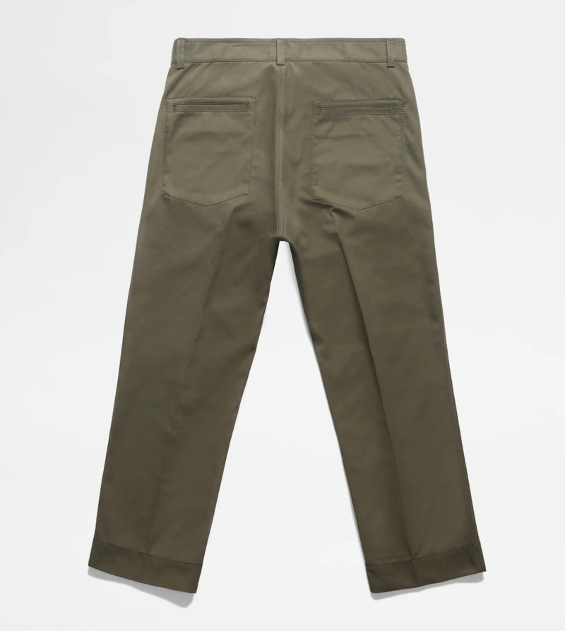 CHINO TROUSERS - GREEN 6