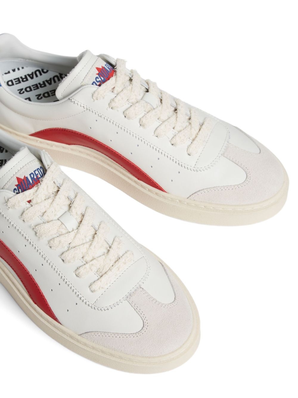 leather sneakers - 4