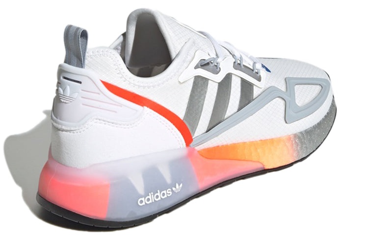 adidas ZX 2K Boost 'White Metallic Silver' FY5725 - 4