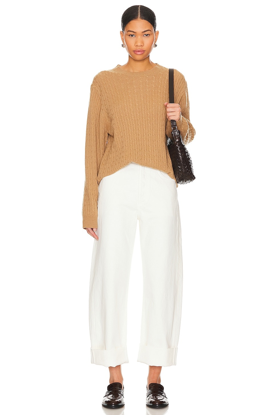 Ayla Baggy Cuffed Crop - 5
