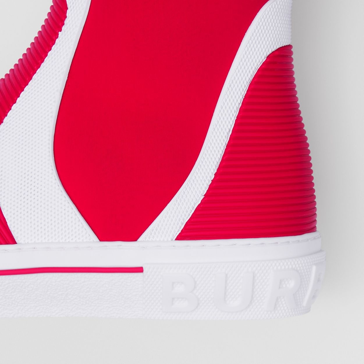 Stretch Nylon and Rubber Sub High-top Sneakers - 8