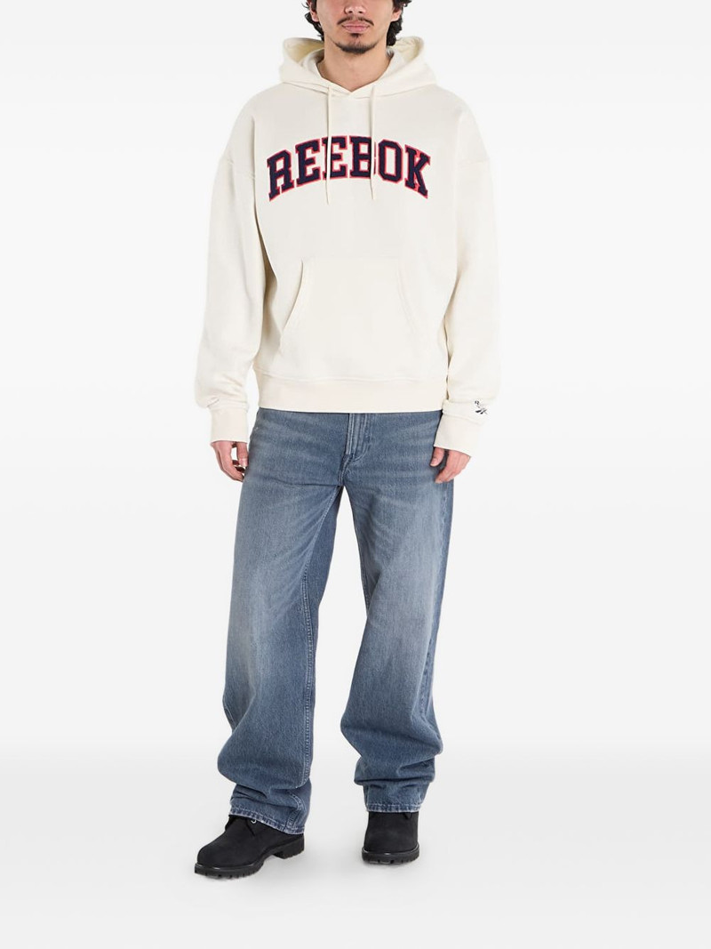 Reebok logo-embroidery hoodie outlook