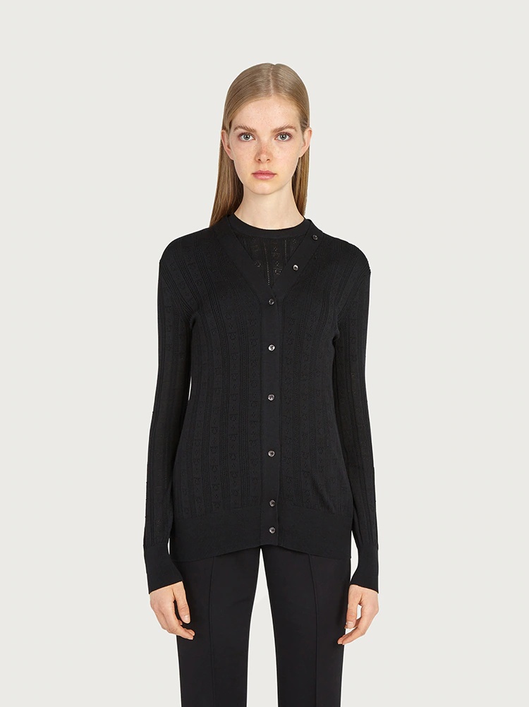 KNITTED CARDIGAN - 1