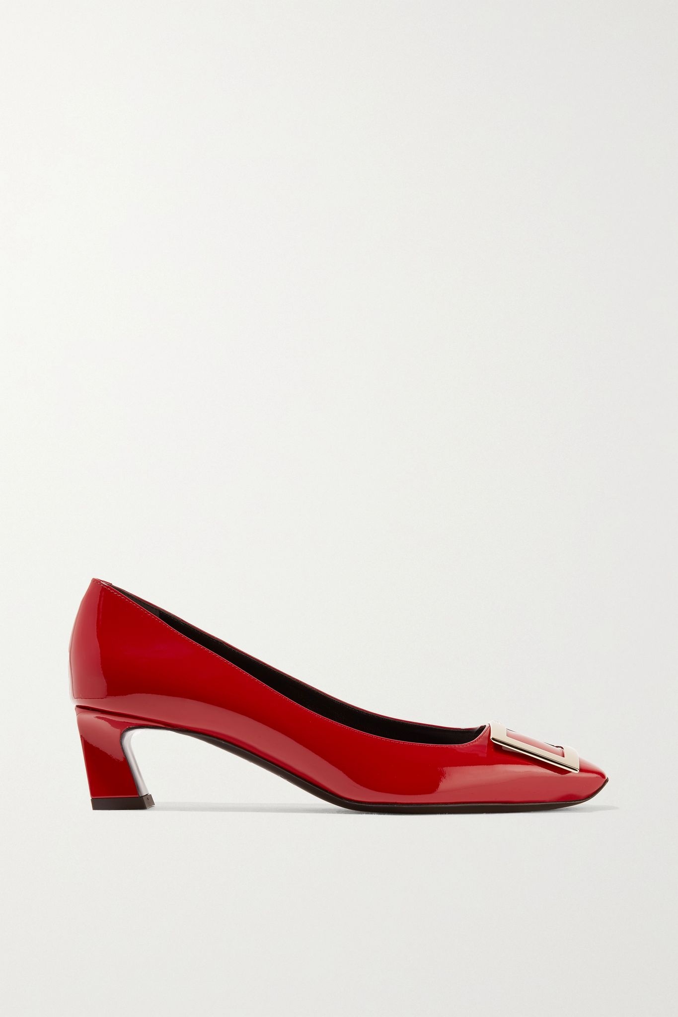 Decollete Trompette patent-leather pumps - 1