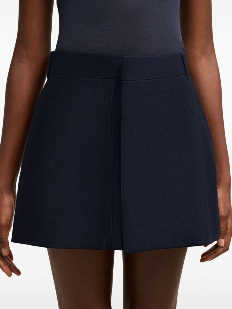 concealed-fastening wool skirt 6