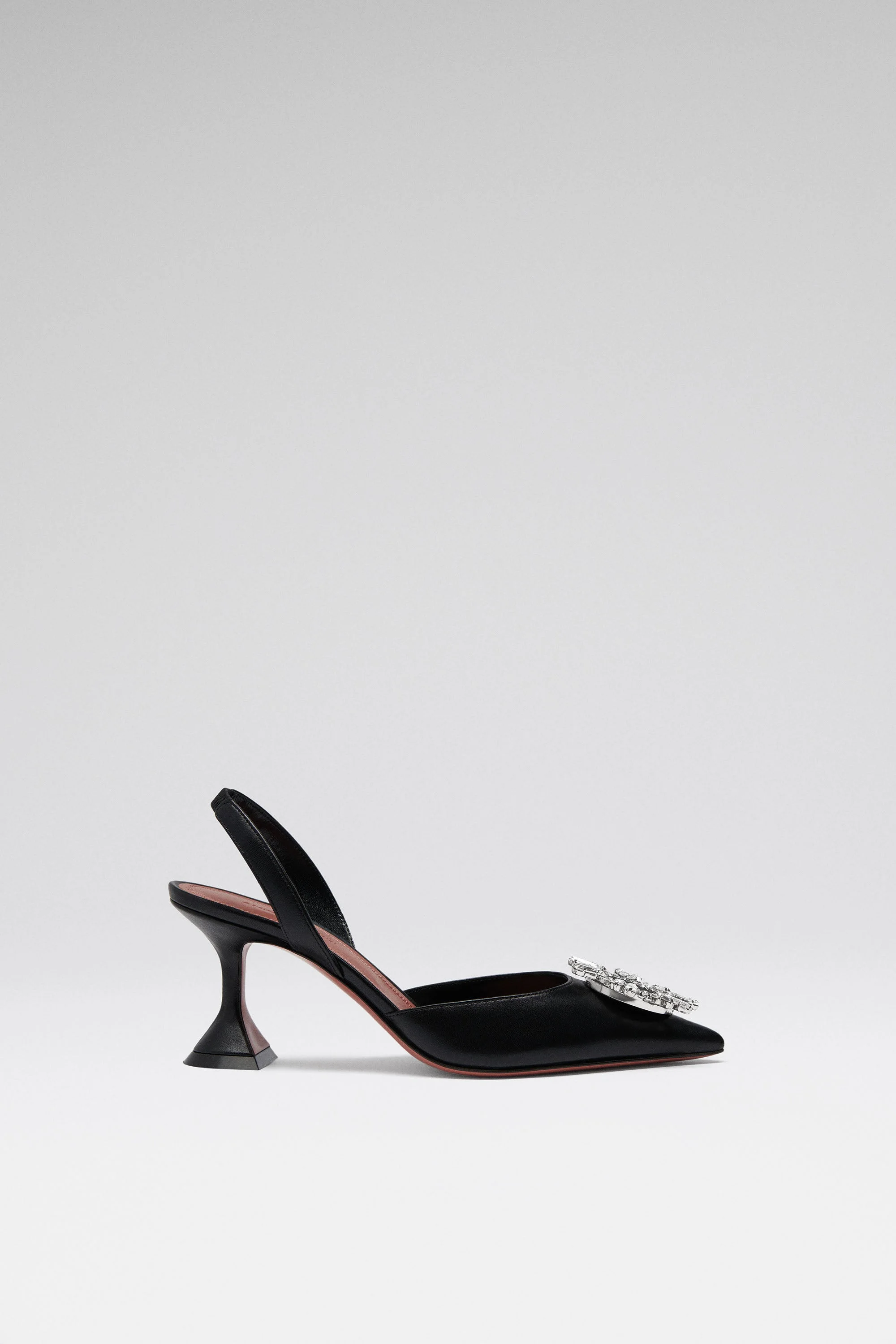 BEGUM SLING 70 BLACK NAPPA - 1