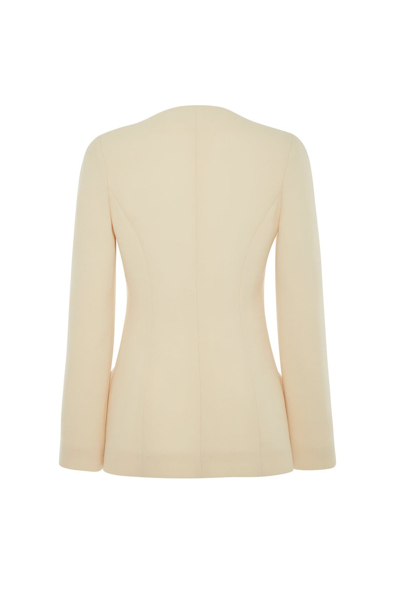 TWEED BOUCLE DOUBLE BREASTED JACKET 2