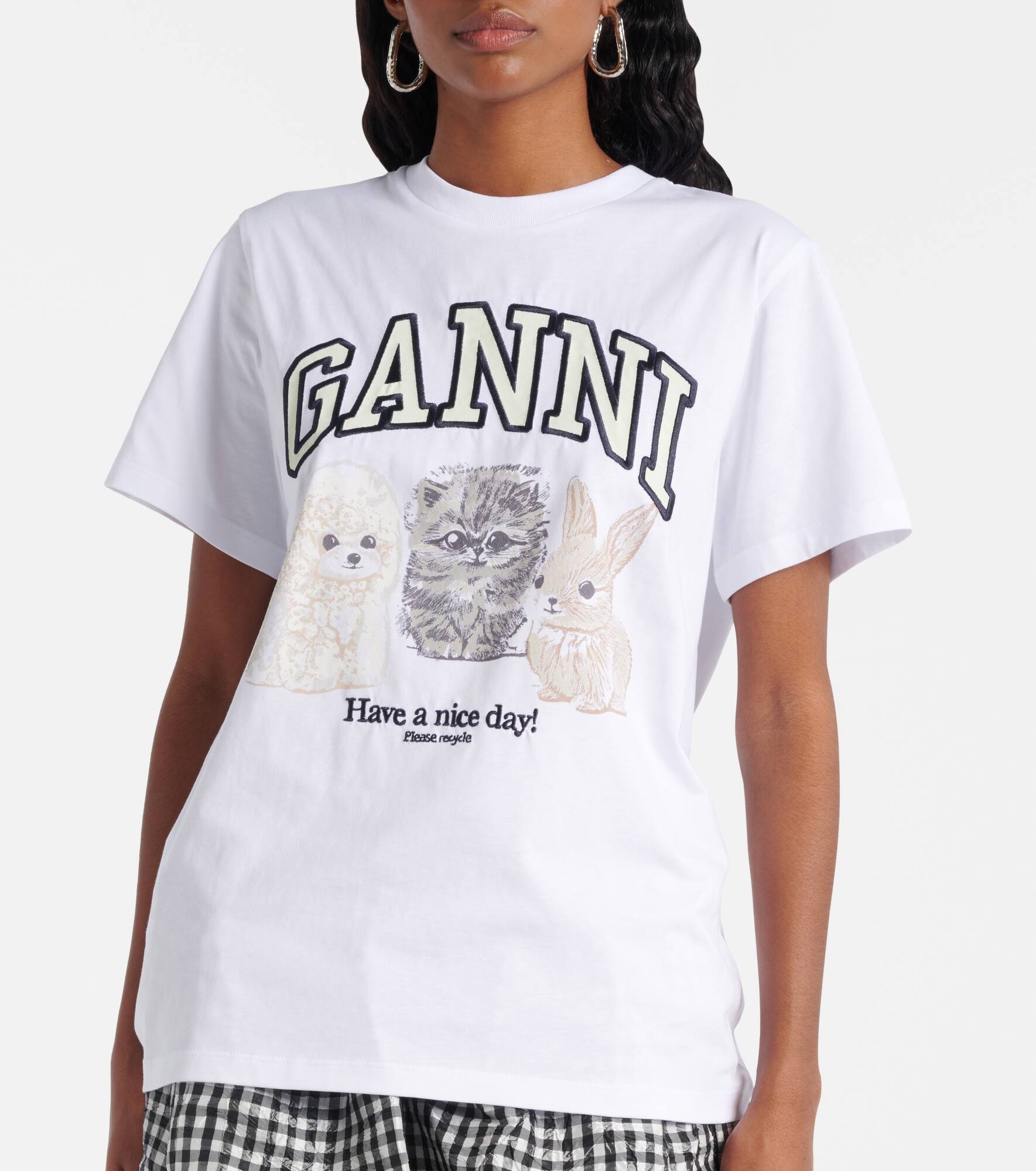 Printed cotton jersey T-shirt - 5