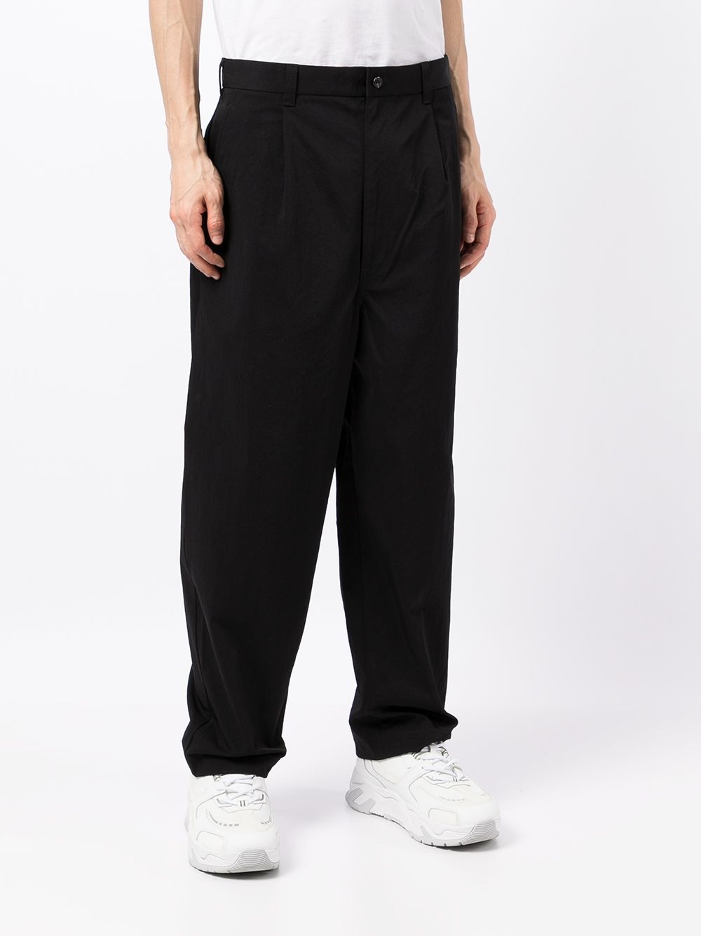 straight-leg trousers - 4