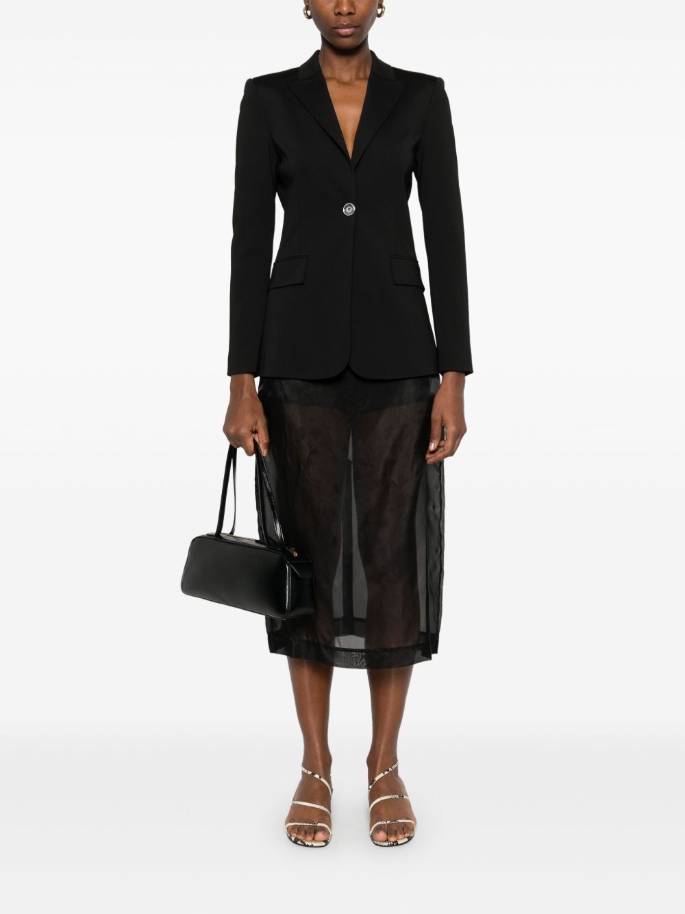 single-breasted blazer - 2