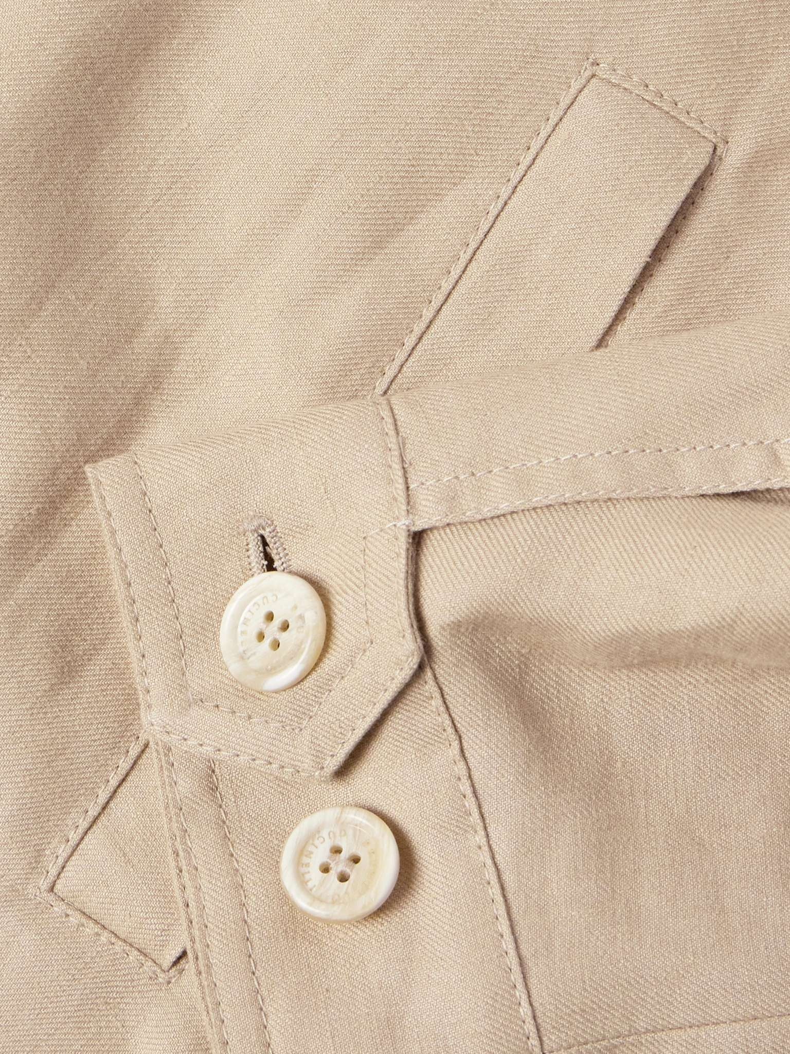 Linen-Twill Bomber Jacket - 3