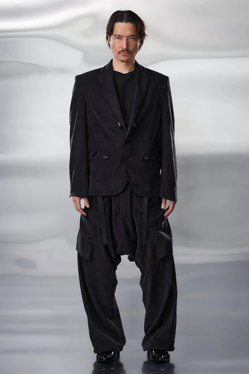 J130-TO Scrim Laced Ultra-Microfiber Blazer 3
