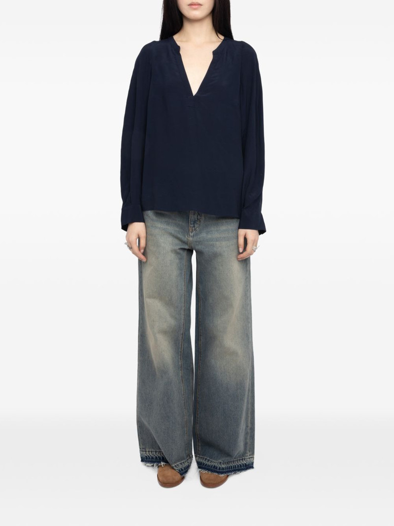 Zadig & Voltaire Torny V-neck blouse outlook