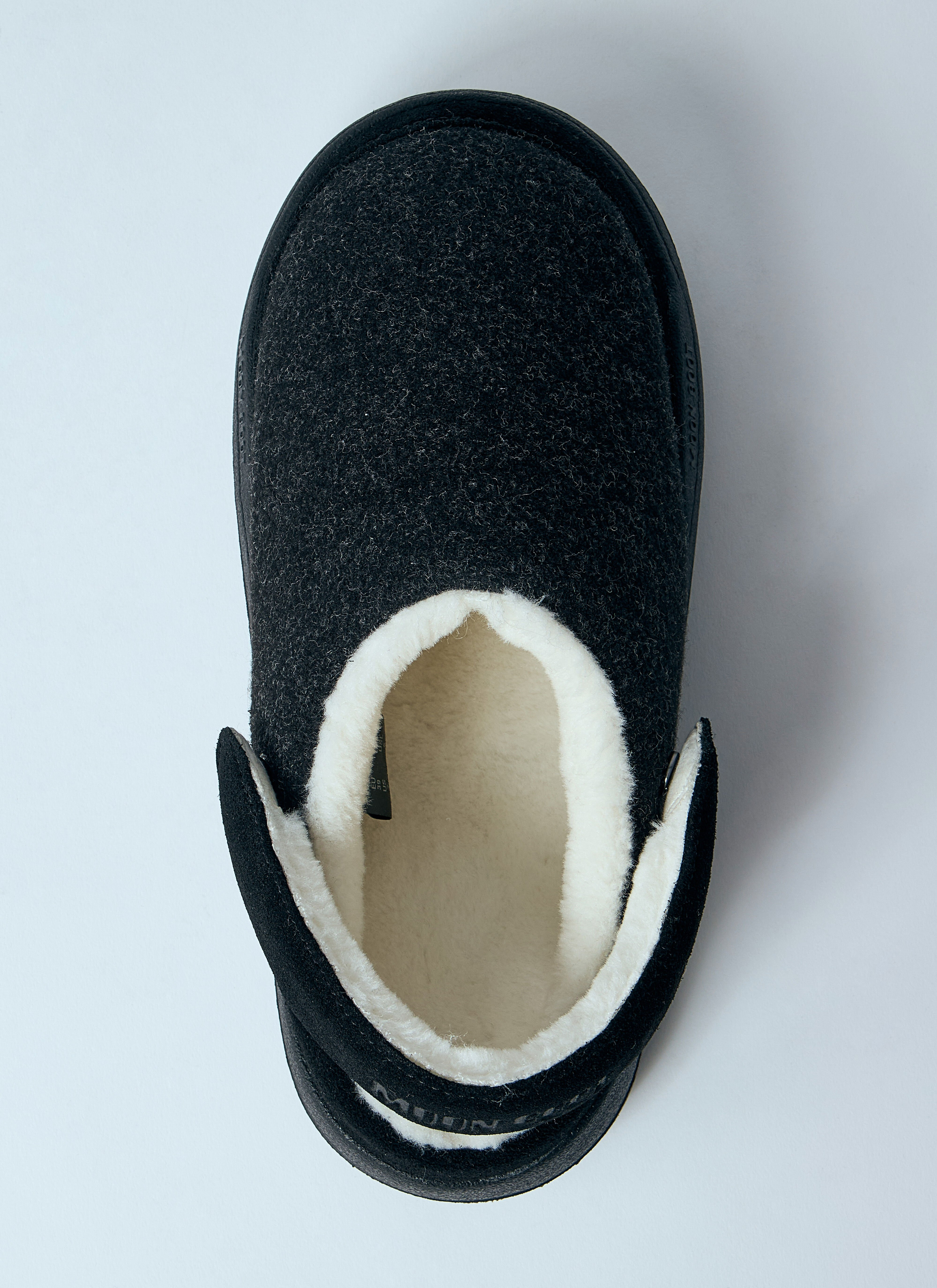 Park Clog Felt Mules - 6