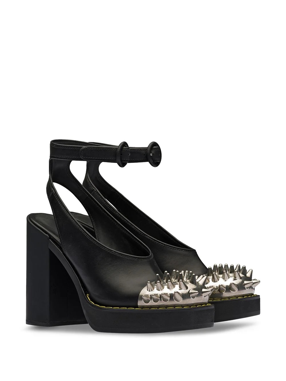 spiked platform pumps - 2