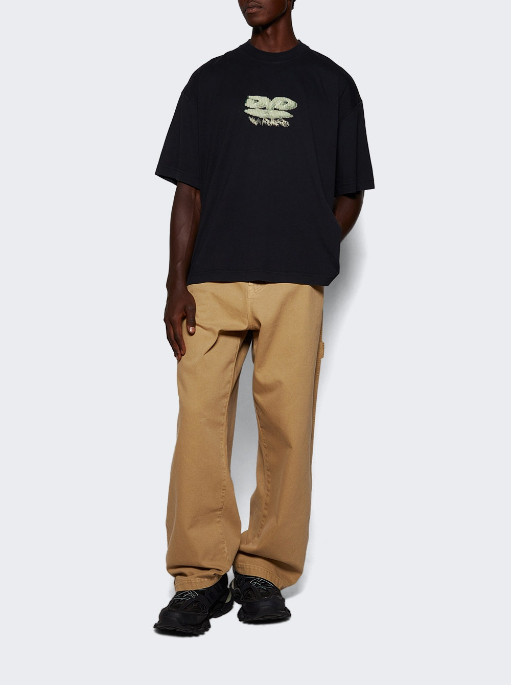 Hip-hop Jeans Camel - 5