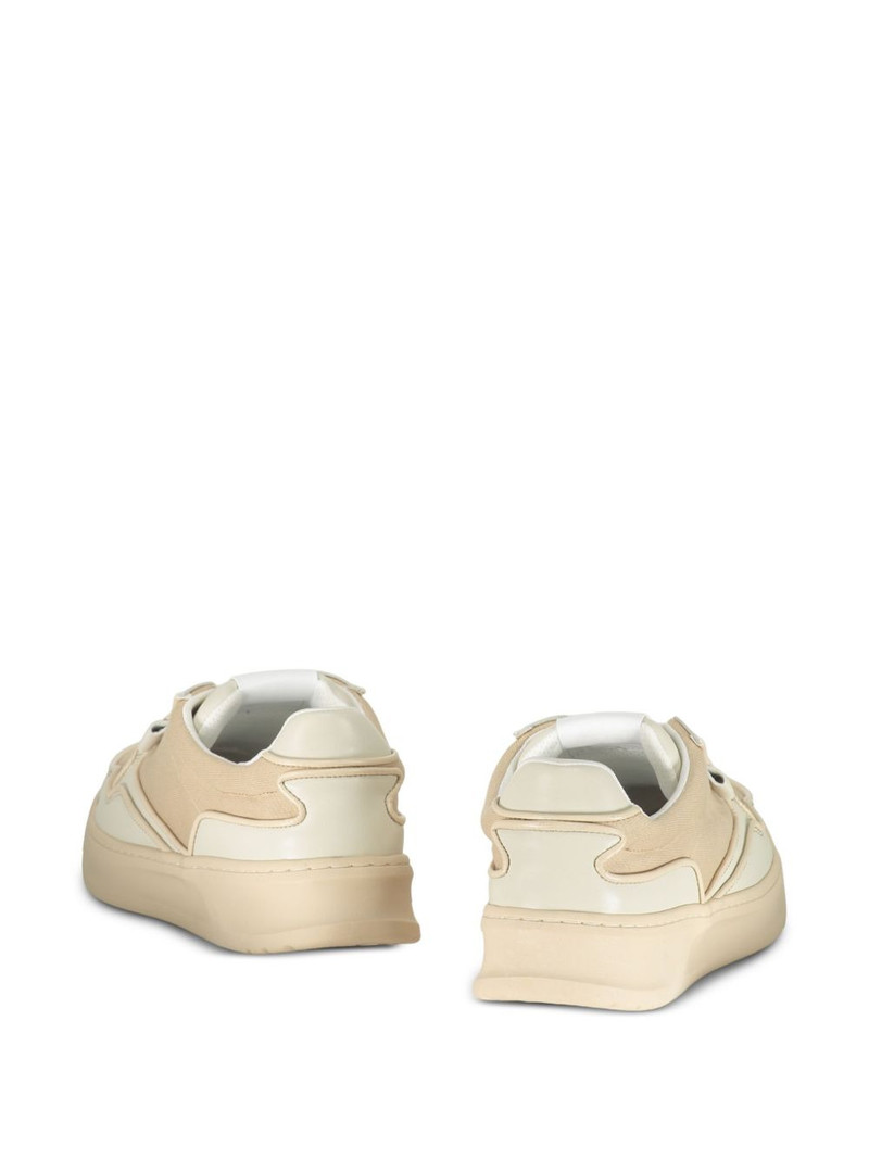 logo-detail lace-up sneakers 3