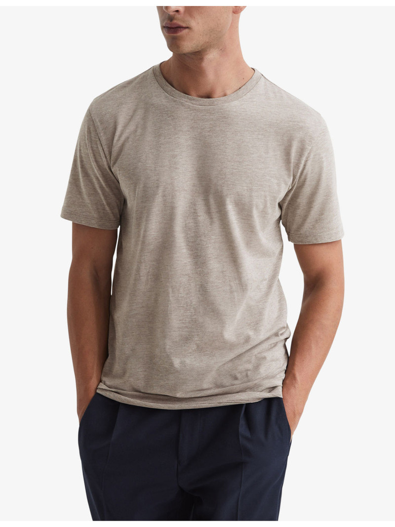 REISS Bless crewneck pack of three cotton-jersey T-shirts outlook