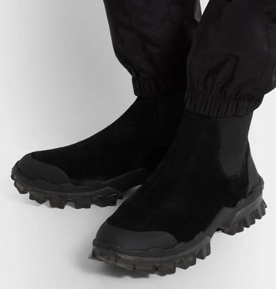 Moncler Hayden Stivale Rubber-Trimmed Suede Boots outlook