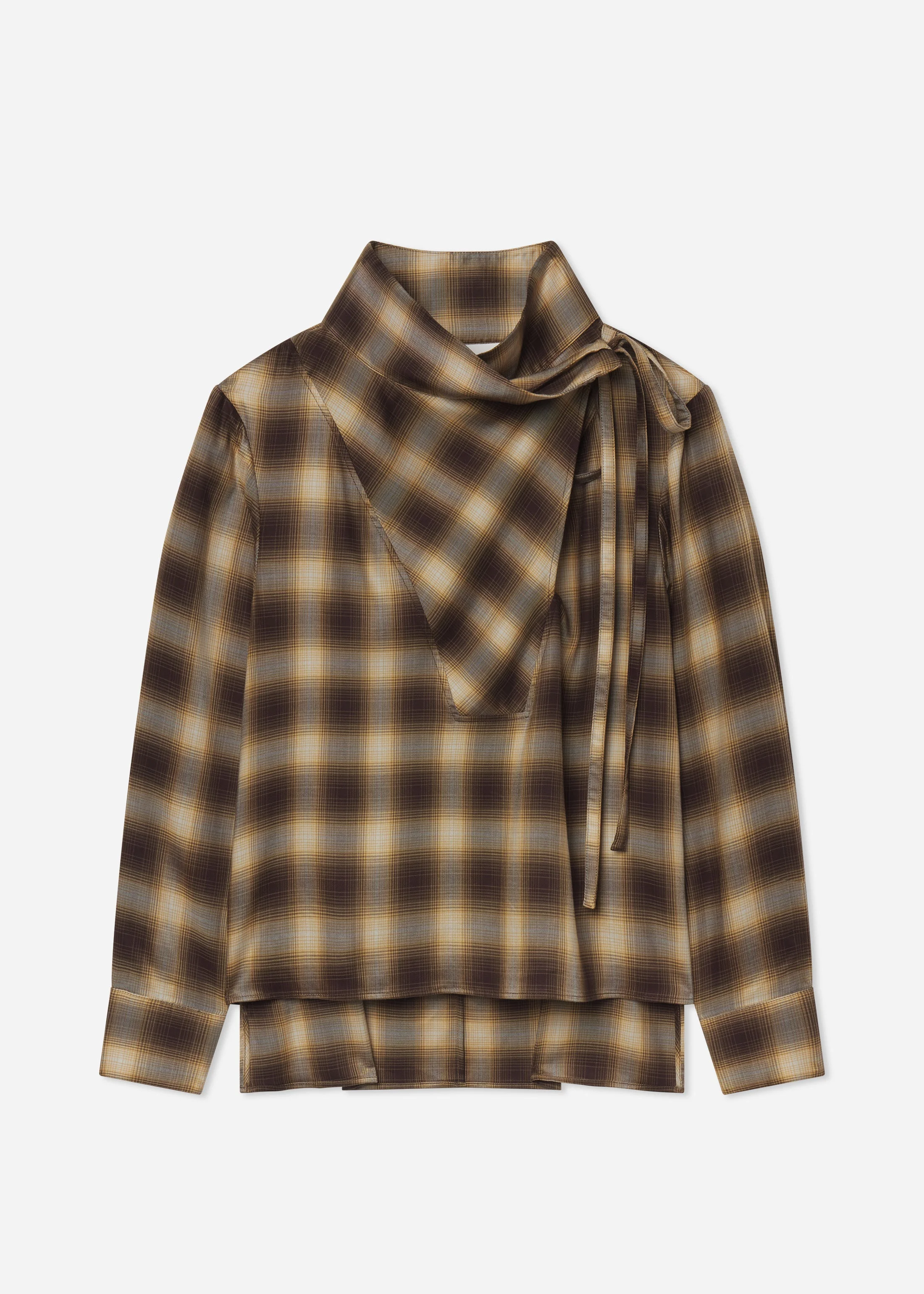 Workwear Shirt in Tencel Plaid - 1