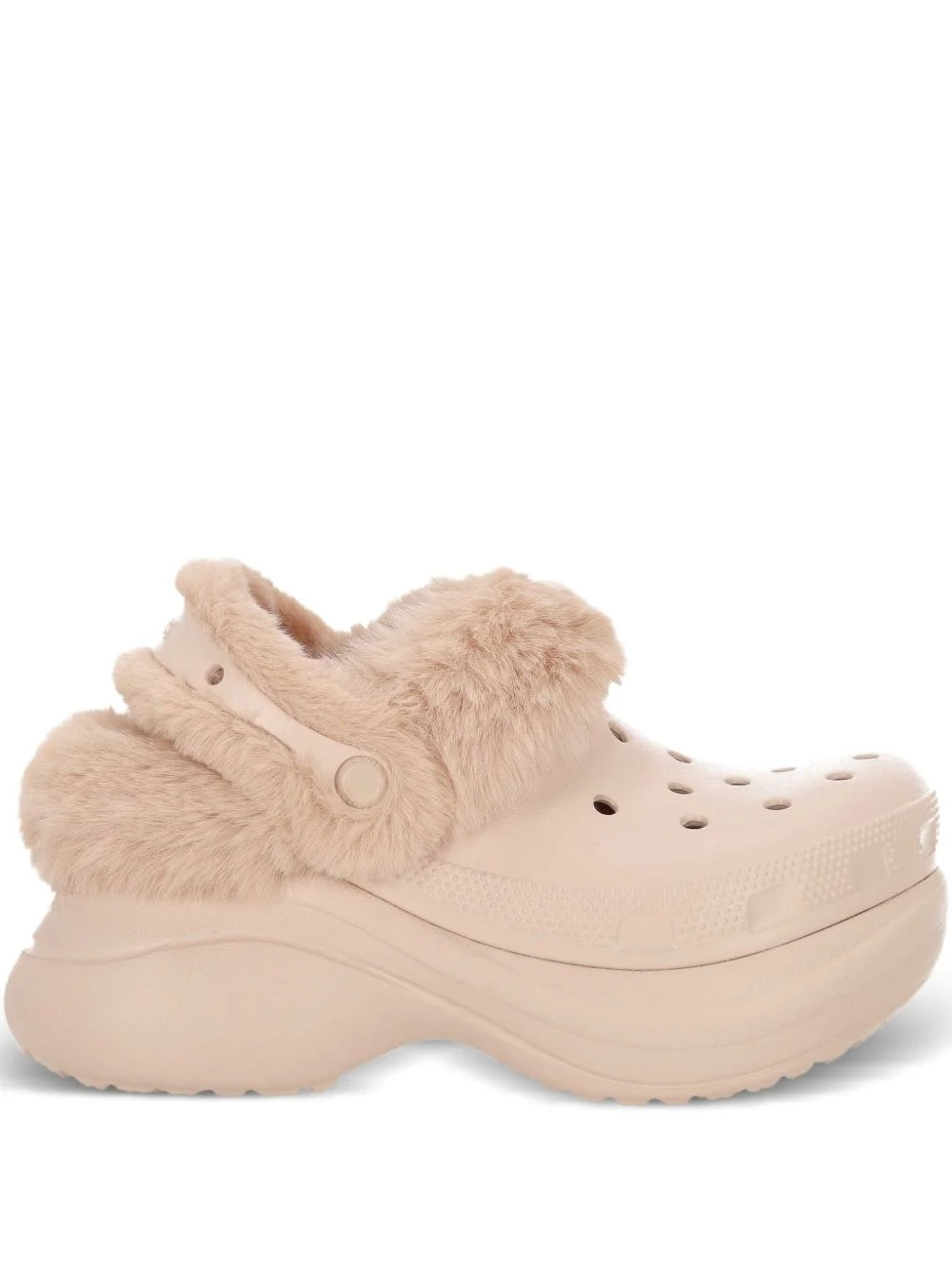 textured platform slip-on - 1