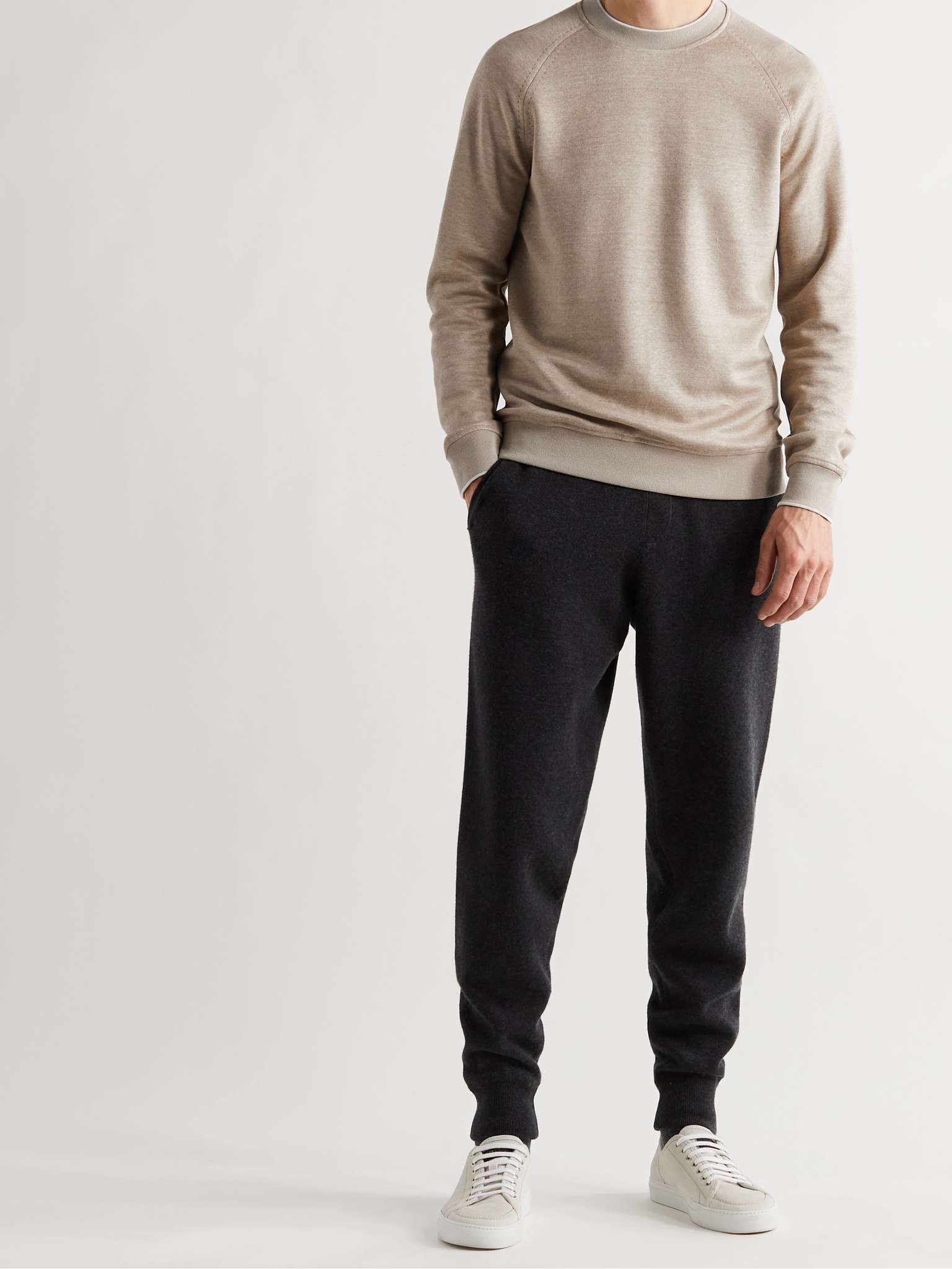 Drysdale Linen-Blend Jersey Sweatshirt - 2