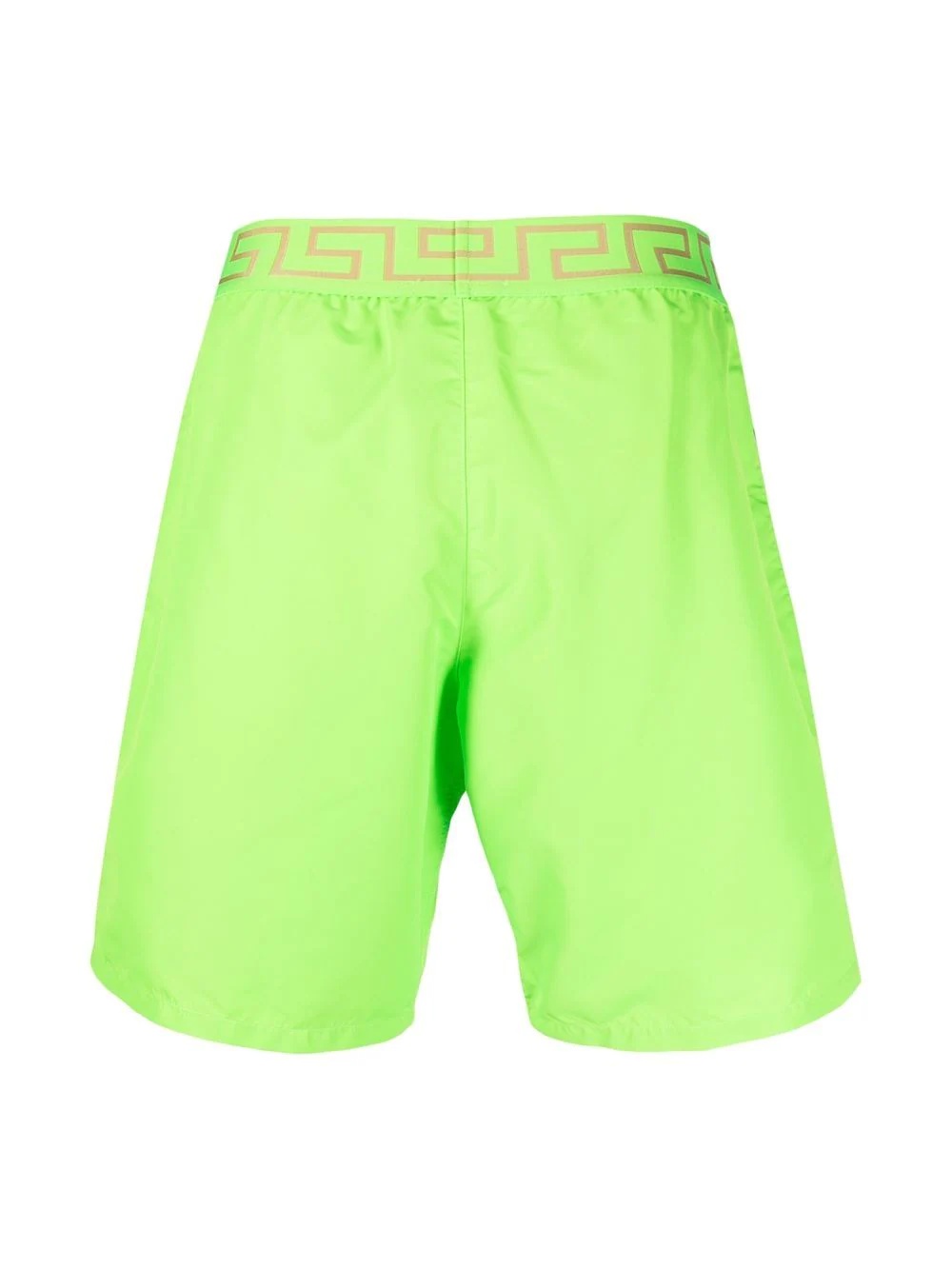 Greca waistband swimming shorts - 2