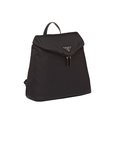Prada Re-Nylon and leather backpack outlook
