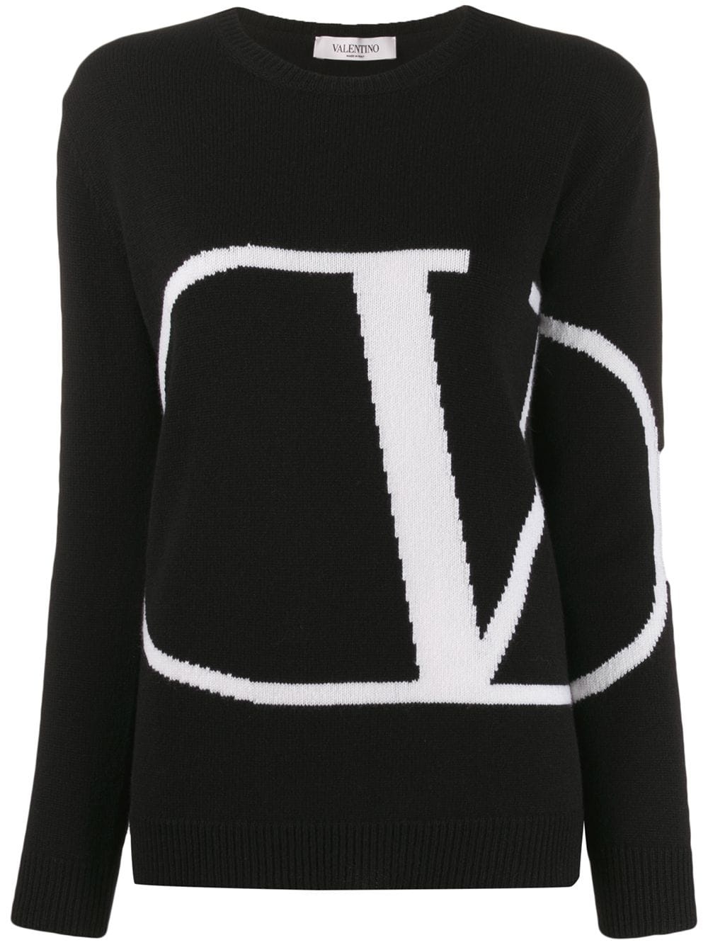 VLOGO crew neck jumper - 1