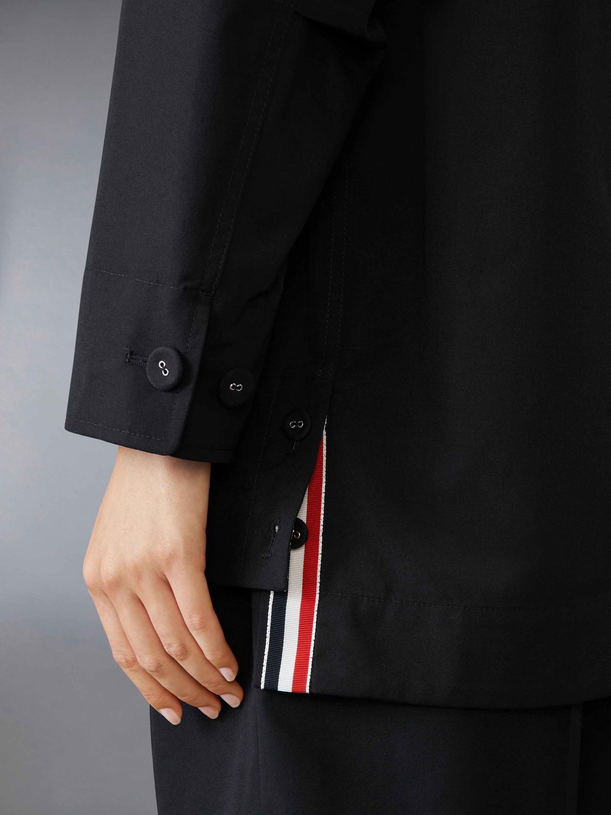 Typewriter Cloth Gardening Coat - 4